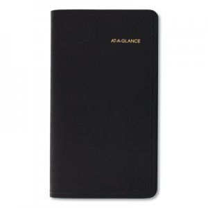 At-A-Glance AAG7000805 Compact Weekly Appointment Book, 6.25 x 3.25, Black, 2021