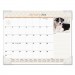 At-A-Glance AAGDMD16632 Puppies Monthly Desk Pad Calendar, 22 x 17, 2016