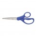 Westcott ACM41218 Preferred Line Stainless Steel Scissors, 8" Long, Blue