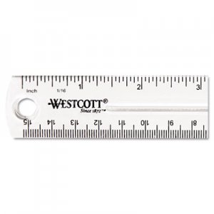 Westcott 45016 6" Clear Ruler