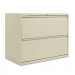 Alera LF3629PY Two-Drawer Lateral File Cabinet, 36w x 19-1/4d x 29h, Putty