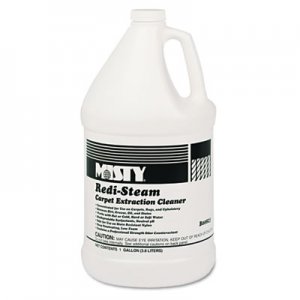 MISTY AMR1038771 Redi-Steam Carpet Cleaner, Pleasant Scent, 1 gal Bottle, 4/Carton