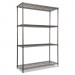 Alera ALESW504818BA Wire Shelving Starter Kit, Four-Shelf, 48w x 18d x 72h, Black Anthracite