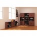 Alera ALEVA638232MC Valencia Series Bookcase, Six-Shelf, 31 3/4w x 14d x 80 3/8h, Med Cherry