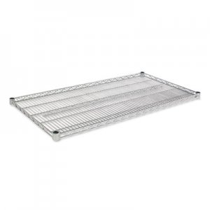 Alera ALESW584824SR Industrial Wire Shelving Extra Wire Shelves, 48w x 24d, Silver, 2 Shelves/Carton