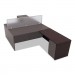 Alera ALEVA354824MY Valencia Series Reversible Return/Bridge Shell,47 1/4w x 23 5/8d, Mahogany