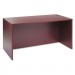 Alera ALEVA216030MY Valencia Series Straight Desk Shell, 59 1/8w x 29 1/2d x 29 5/8h, Mahogany