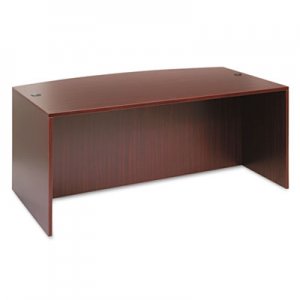 Alera ALEVA227236MY Valencia Bow Front Desk Shell, 71w x 35 1/2d to 41 3/8d x 29 5/8h