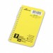 Ampad TOP25095 Wirebound Pocket Memo Book, Narrow Rule, 5 x 3, White, 50 Sheets/Pad