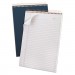 Ampad TOP20815 Gold Fibre Wirebound Writing Pad w/Cover, 8 1/2 x 11 3/4, White, Navy Cover