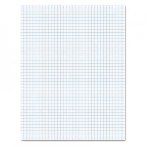 Ampad TOP22030C 15lb Quadrille Pad w/4 Squares/Inch, Letter, White, 1 50-Sheet Pad/Pack