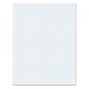 Ampad TOP22030C 15lb Quadrille Pad w/4 Squares/Inch, Letter, White, 1 50-Sheet Pad/Pack