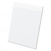 Ampad TOP21112 Glue Top Pads, Wide/Legal Rule, 8.5 x 11, White, 50 Sheets, Dozen