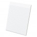 Ampad TOP21112 Glue Top Pads, Wide/Legal Rule, 8.5 x 11, White, 50 Sheets, Dozen