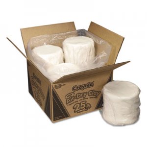 Crayola CYO575001 Air-Dry Clay, White, 25 lbs