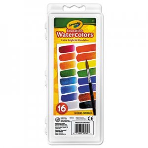 Crayola CYO530160 Watercolors, 16 Assorted Colors