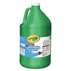 Crayola CYO542128044 Washable Paint, Green, 1 gal