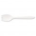 Boardwalk BWKSPORK Mediumweight Polypropylene Cutlery, , White, 1000/Carton