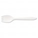 Boardwalk BWKSPORK Mediumweight Polypropylene Cutlery, , White, 1000/Carton