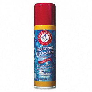 Arm & Hammer 3320094170 Baking Soda Air Freshener, Aerosol, Light Fresh Scent, 7 oz