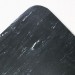 Crown CU3660BK Cushion-Step Surface Mat, 36 x 60, Marbleized Rubber, Black