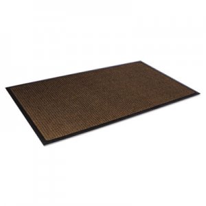 Crown SSR310DB Super-Soaker Wiper Mat w/Gripper Bottom, Polypropylene, 34 x 119, Dark Brown