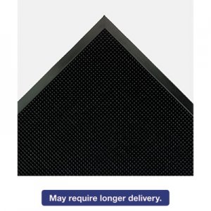 Crown MAFG62BK Mat-A-Dor Entrance/Antifatigue Mat, Rubber, 36 x 72, Black