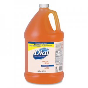 Dial Professional DIA88047EA Gold Antimicrobial Liquid Hand Soap, Floral Fragrance, 1 gal Bottle