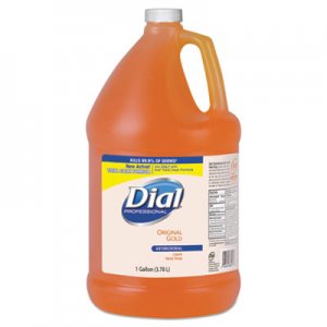 Dial Professional 88047CT Gold Antimicrobial Liquid Hand Soap, Floral Fragrance, 1gal Bottle, 4/Carton