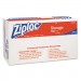 Ziploc 94603 Double Zipper Bags, Plastic, 2gal, Clear w/Write-On Panel, 100/Carton