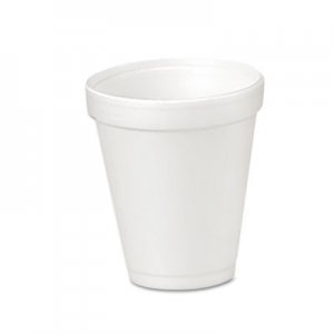 Dart DCC4J4 Foam Drink Cups, 4oz, 25/Bag, 40 Bags/Carton