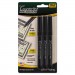 Dri-Mark DRI3513B1 Smart Money Counterfeit Bill Detector Pen for Use w/U.S. Currency, 3/Pack