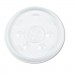 Dart 16SL Plastic Lids, for 16oz Hot/Cold Foam Cups, Slip-Thru Lid, White, 1000/Carton