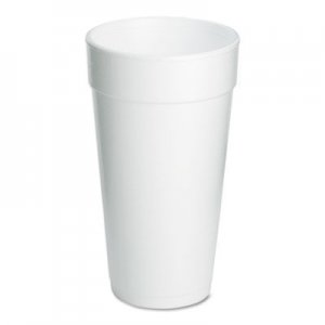 Dart DCC20J16 Foam Drink Cups, 20oz, 500/Carton