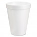 Dart DCC8J8 Foam Drink Cups, 8oz, White, 25/Bag, 40 Bags/Carton