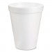 Dart DCC8J8 Foam Drink Cups, 8oz, White, 25/Bag, 40 Bags/Carton