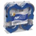 Duck DUC0007725 HP260 Packaging Tape w/Dispenser, 1.88" x 60yds, 3" Core, 4/Pack
