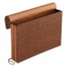 Pendaflex PFX1076GLOX Standard Expanding Wallet, 5.25" Expansion, 1 Section, Legal Size, Red Fiber