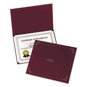 Oxford OXF29900585BGD Certificate Holder, 11 1/4 x 8 3/4, Burgundy, 5/Pack