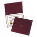 Oxford OXF29900585BGD Certificate Holder, 11 1/4 x 8 3/4, Burgundy, 5/Pack
