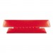 Pendaflex PFX4312RED Hanging File Folder Tabs, 1/3 Tab, 3 1/2", Red Tab/White Insert, 25/Pack