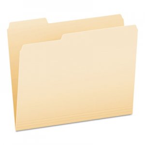 Pendaflex PFX752131 Manila File Folders, 1/3-Cut Tabs, Left Position, Left Position, Letter Size, 100/Box