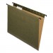 Pendaflex PFX615215 SureHook Hanging Folders, Letter Size, 1/5-Cut Tab, Standard Green, 20/Box