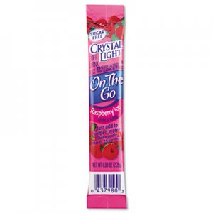 Crystal Light CRY79800 Flavored Drink Mix, Raspberry Ice, 30 .08oz Packets/Box