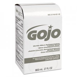GOJO GOJ921212EA Ultra Mild Lotion Soap with Chloroxylenol Refill, Floral Balsam, 800 mL