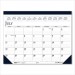House of Doolittle HOD155HD 100% Recycled Academic Desk Pad Calendar, 14-Month, 22 x 17, 2021-2022