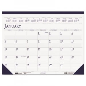 House of Doolittle HOD150HD Two-Color Monthly Desk Pad Calendar, 22 x 17, 2016