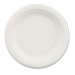 Chinet HUH21225 Paper Dinnerware, Plate, 6" dia, White, 1000/Carton
