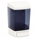 Impact 9346 Plastic Soap Dispenser, 46-oz, 5-1/2w x 4-1/4d x 8-1/2h, White