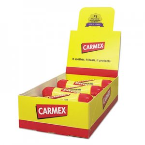Carmex LIL11313 Moisturizing Lip Balm, Original Flavor, 0.35oz, 12/Box